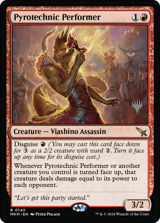 Pyrotechnic Performer (PPMKM-140P) (Foil)
