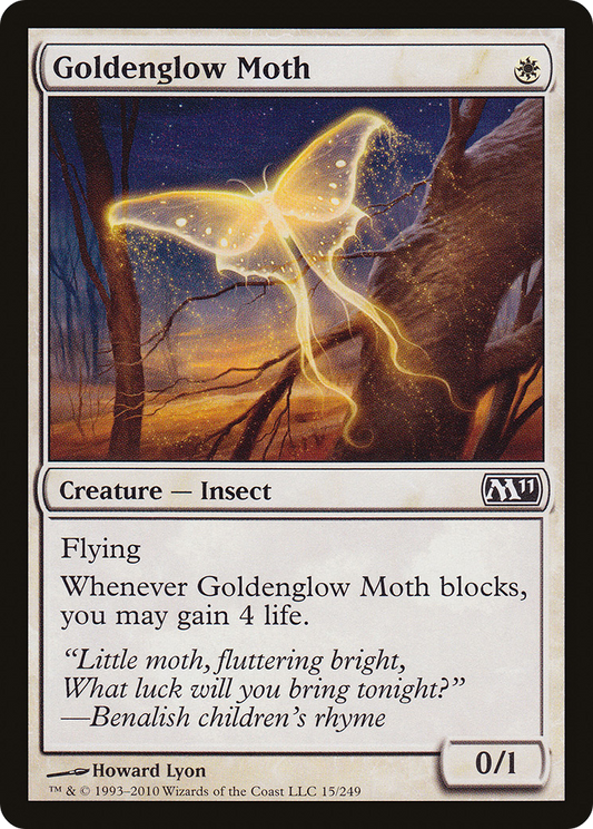 Goldenglow Moth (M11-015)