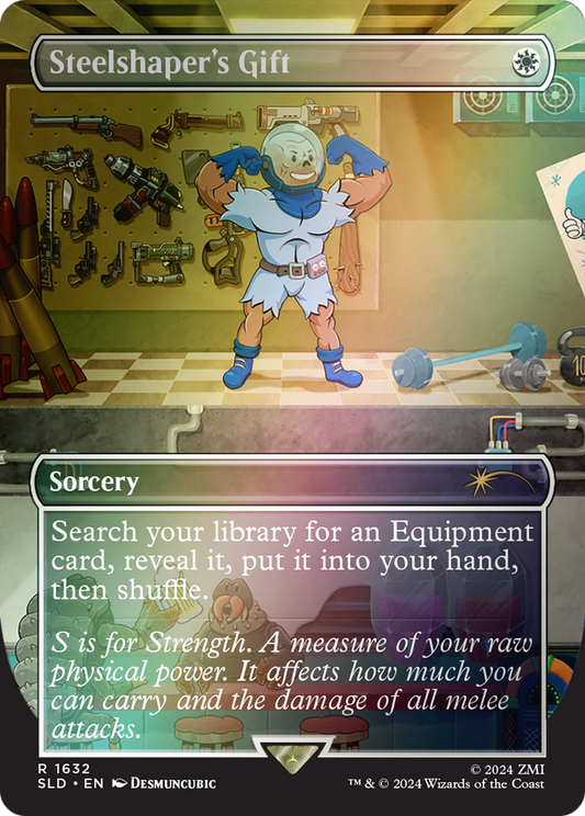 Steelshaper's Gift (SLD-1632★) (Borderless) (Foil)