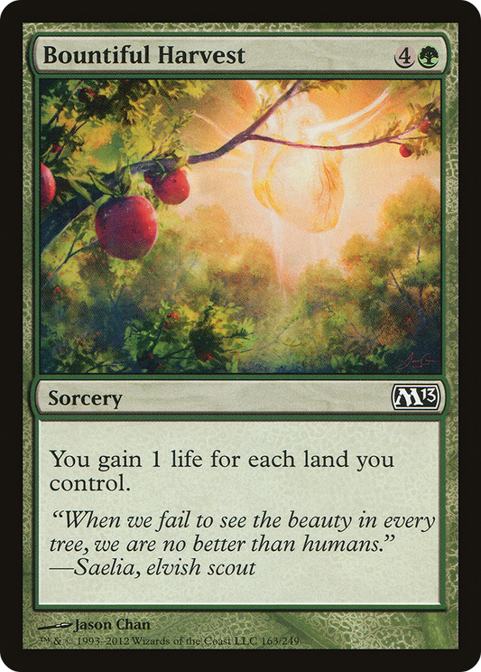 Bountiful Harvest (M13-163) (Foil)
