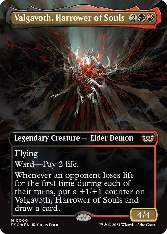 Valgavoth, Harrower of Souls (DSC-006) (Borderless)