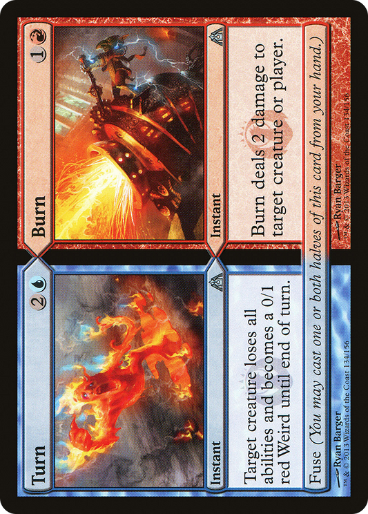 Turn // Burn (DGM-134) (Foil)