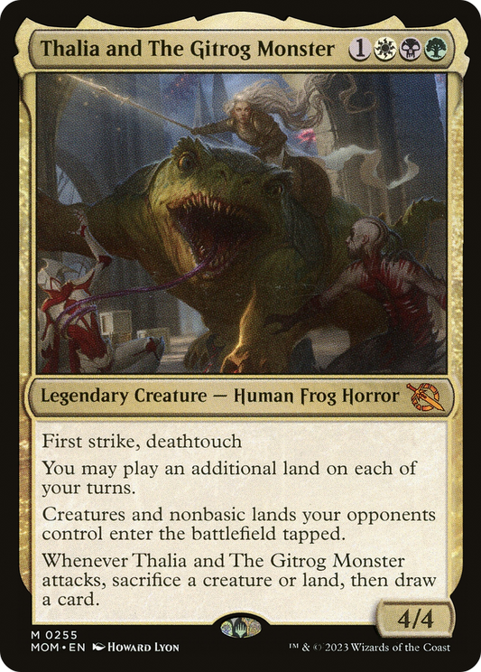Thalia and The Gitrog Monster (MOM-255) (Foil)