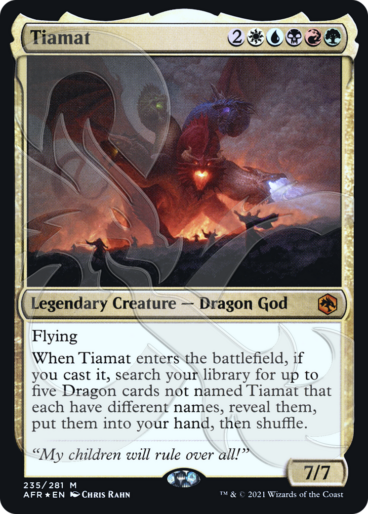 Tiamat (AFR&-235A) (Foil)