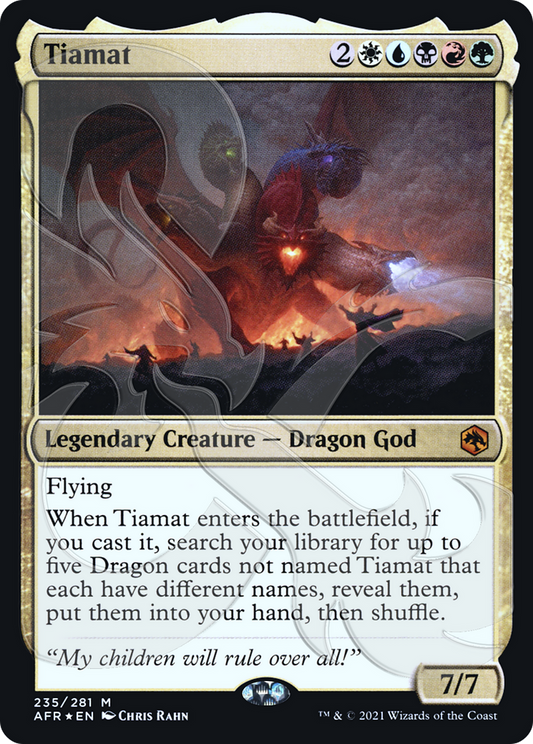 Tiamat (AFR&-235A) (Foil)