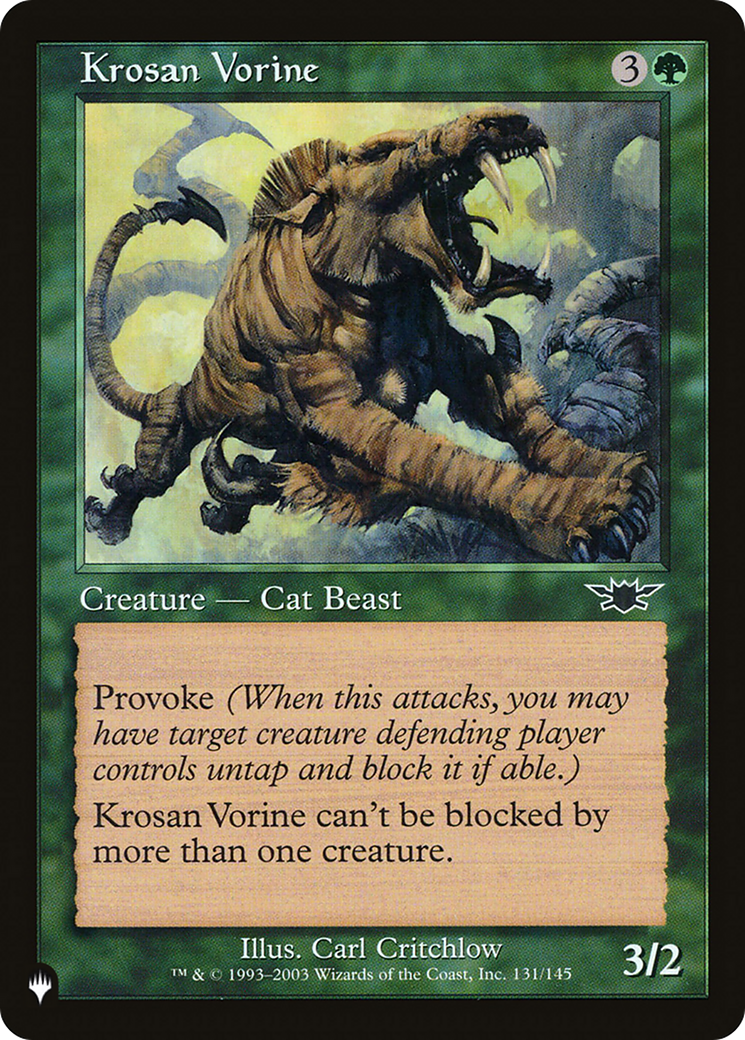 Krosan Vorine (LIST-LGN-131)