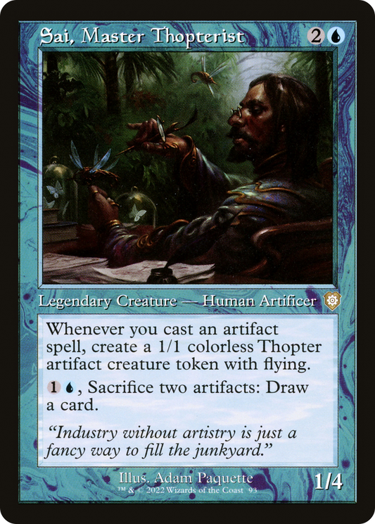Sai, Master Thopterist (BRC-093)