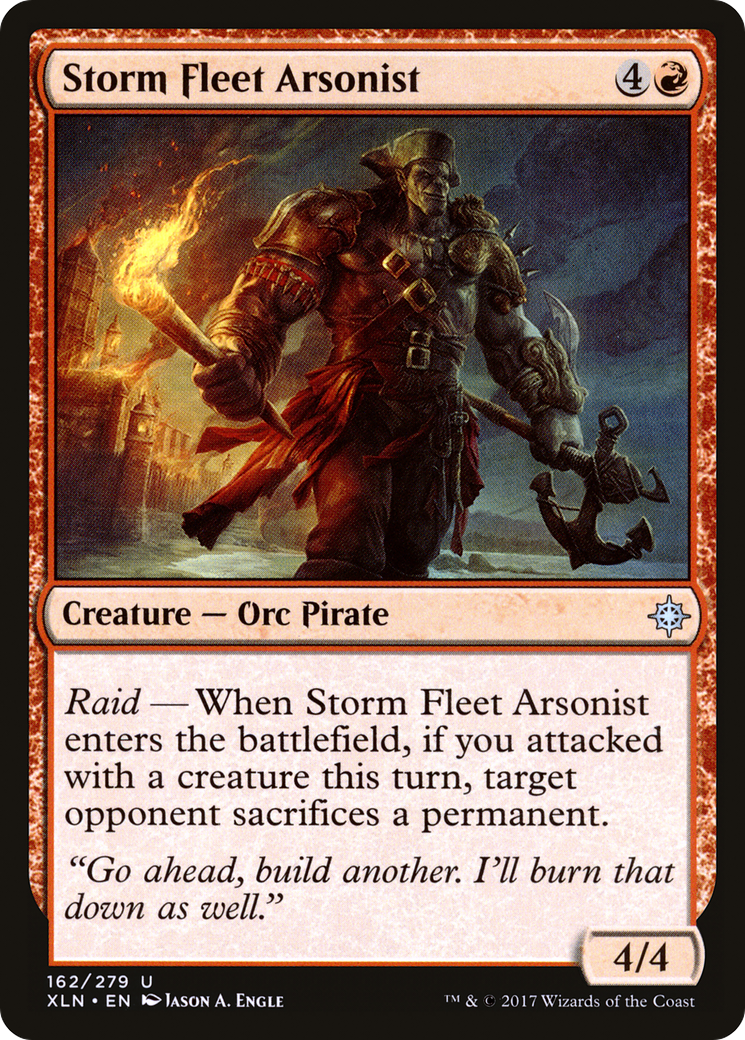Storm Fleet Arsonist (XLN-162) (Foil)