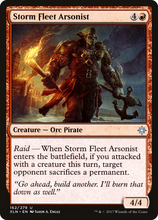 Storm Fleet Arsonist (XLN-162) (Foil)