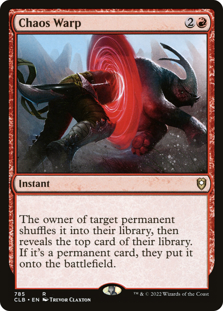 Chaos Warp (CLB-785)