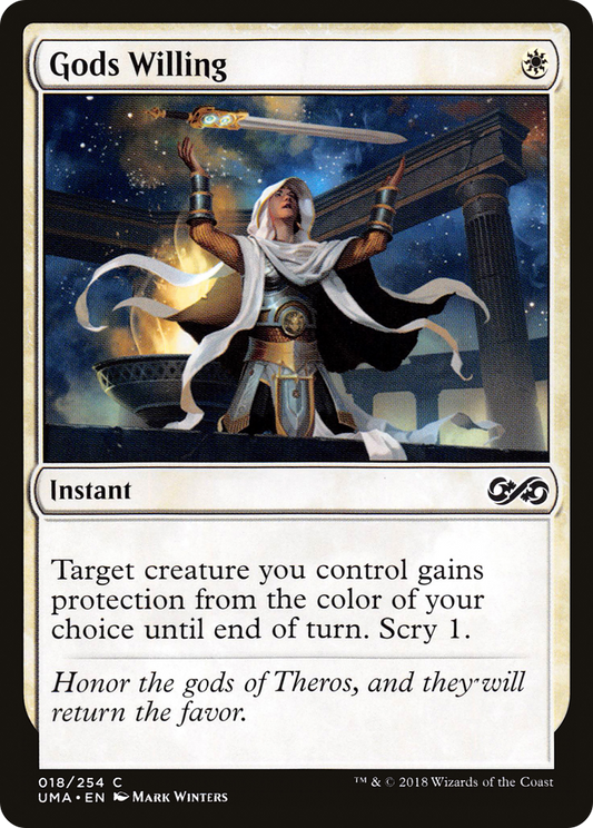 Gods Willing (UMA-018) (Foil)