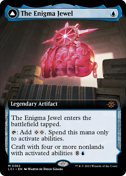 The Enigma Jewel // Locus of Enlightenment (LCI-362) (Extended Art) (Foil)