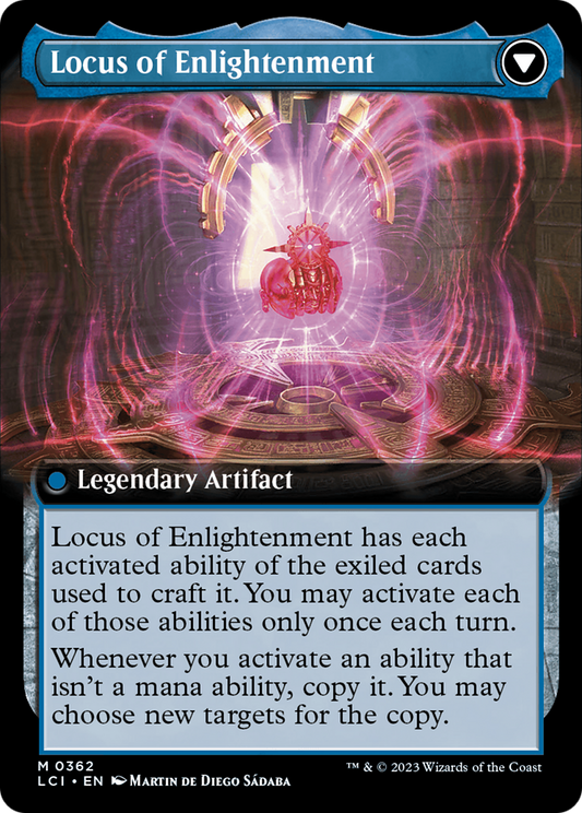 The Enigma Jewel // Locus of Enlightenment (LCI-362) (Extended Art) (Foil)