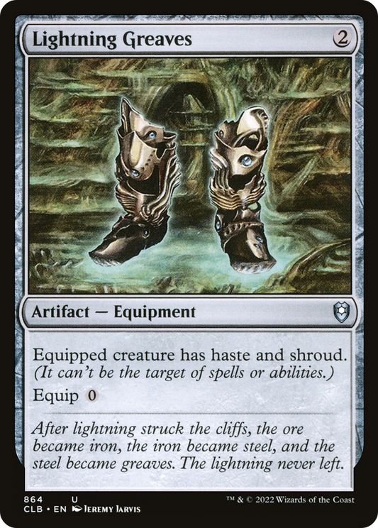 Lightning Greaves (CLB-864)