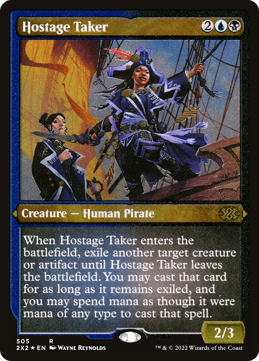 Hostage Taker (2X2-505) (Etched Foil)