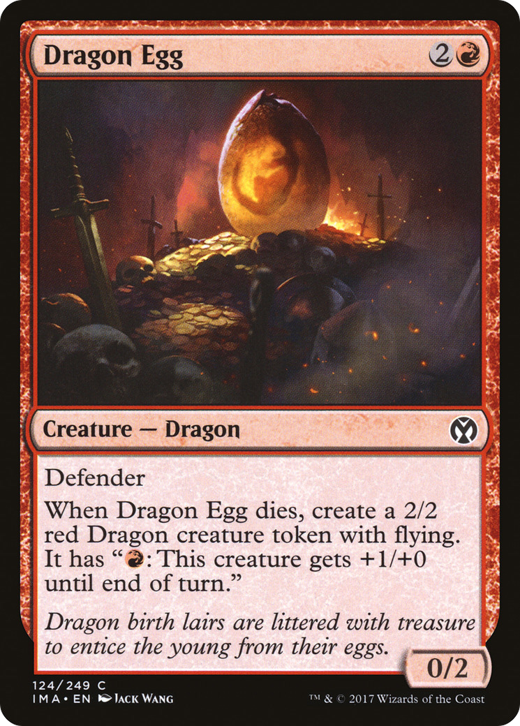Dragon Egg (IMA-124) (Foil)