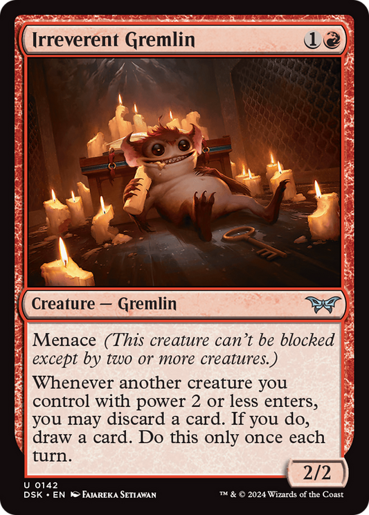 Irreverent Gremlin (DSK-142) (Foil)