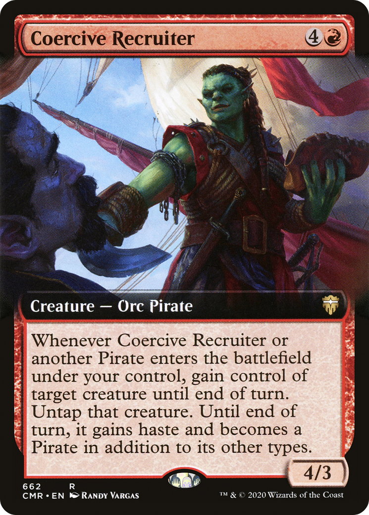 Coercive Recruiter (CMR-662) (Extended Art)