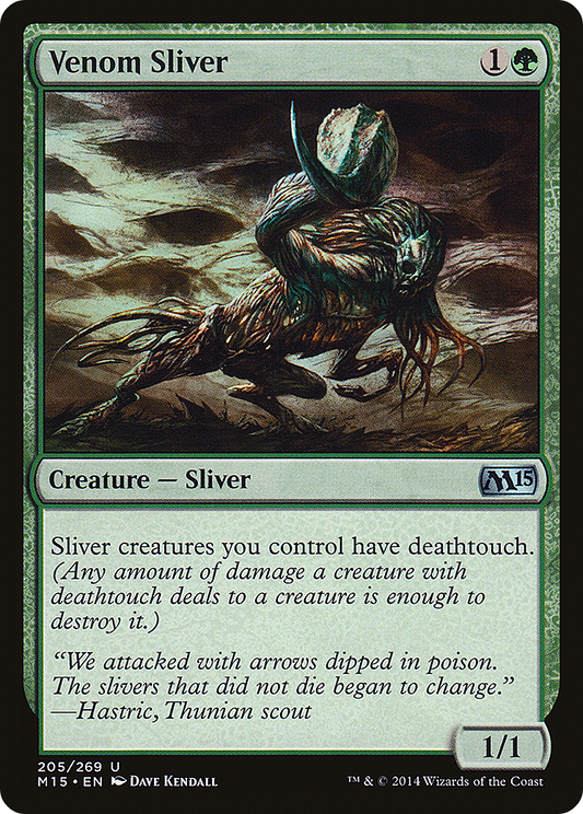 Venom Sliver (M15-205) (Foil)