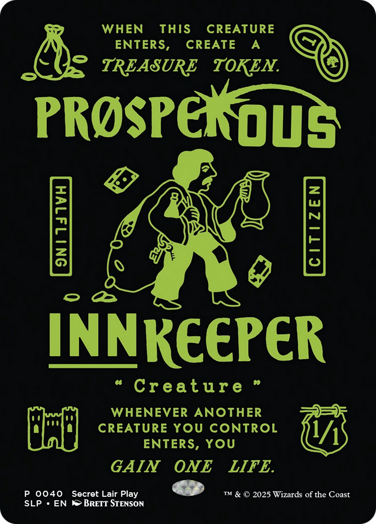 Prosperous Innkeeper (SLP-040) (Borderless) (Foil)