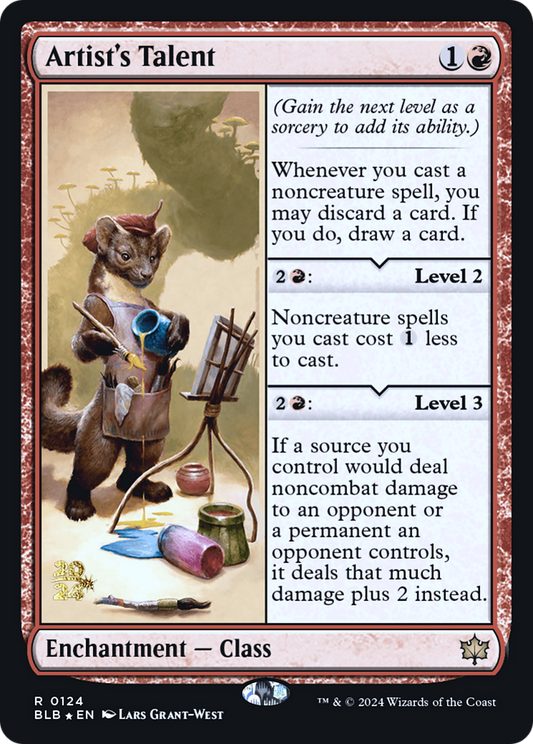 Artist's Talent (PRE-124S) (Foil)