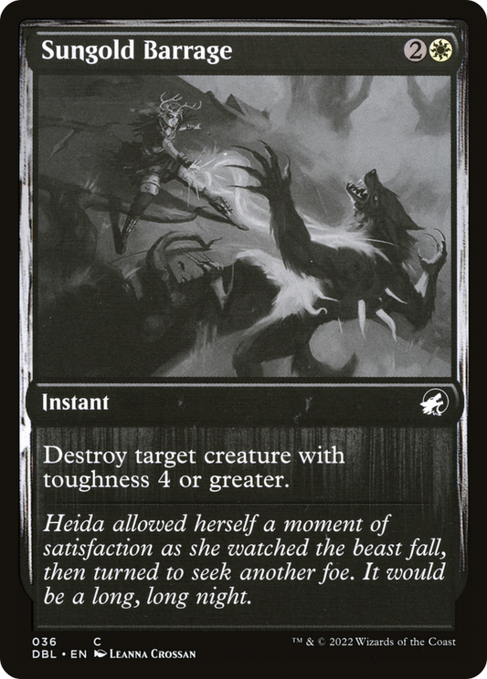 Sungold Barrage (DBL-036) (Foil)