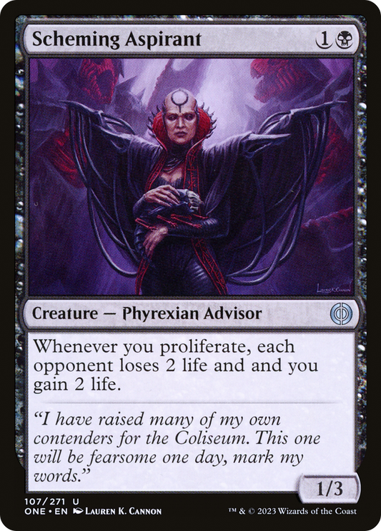 Scheming Aspirant (ONE-107) (Foil)