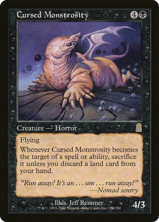 Cursed Monstrosity (ODY-126)