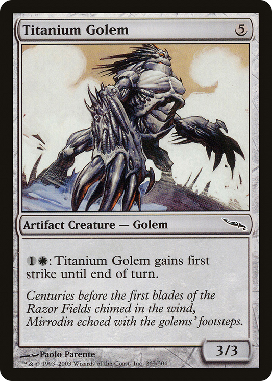 Titanium Golem (MRD-263)