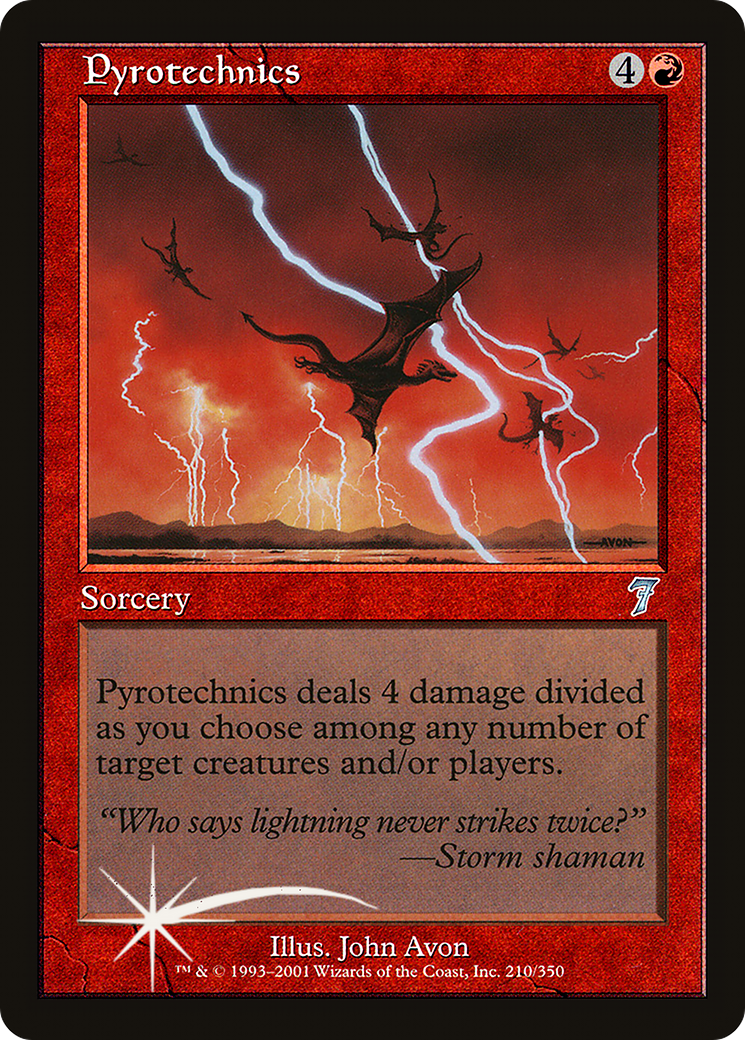 Pyrotechnics (7ED-210★) (Foil)