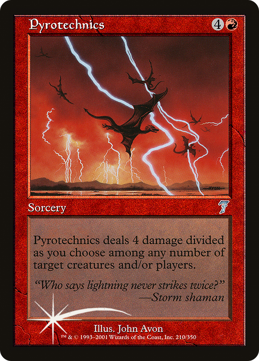 Pyrotechnics (7ED-210★) (Foil)
