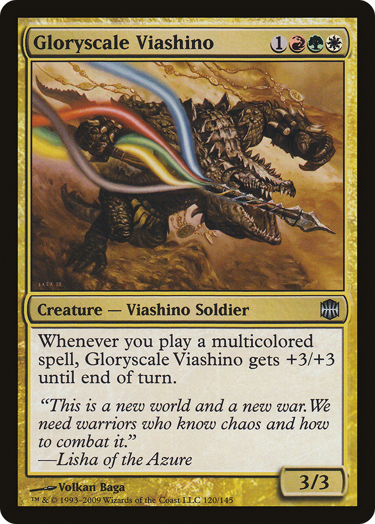 Gloryscale Viashino (ARB-120) (Foil)