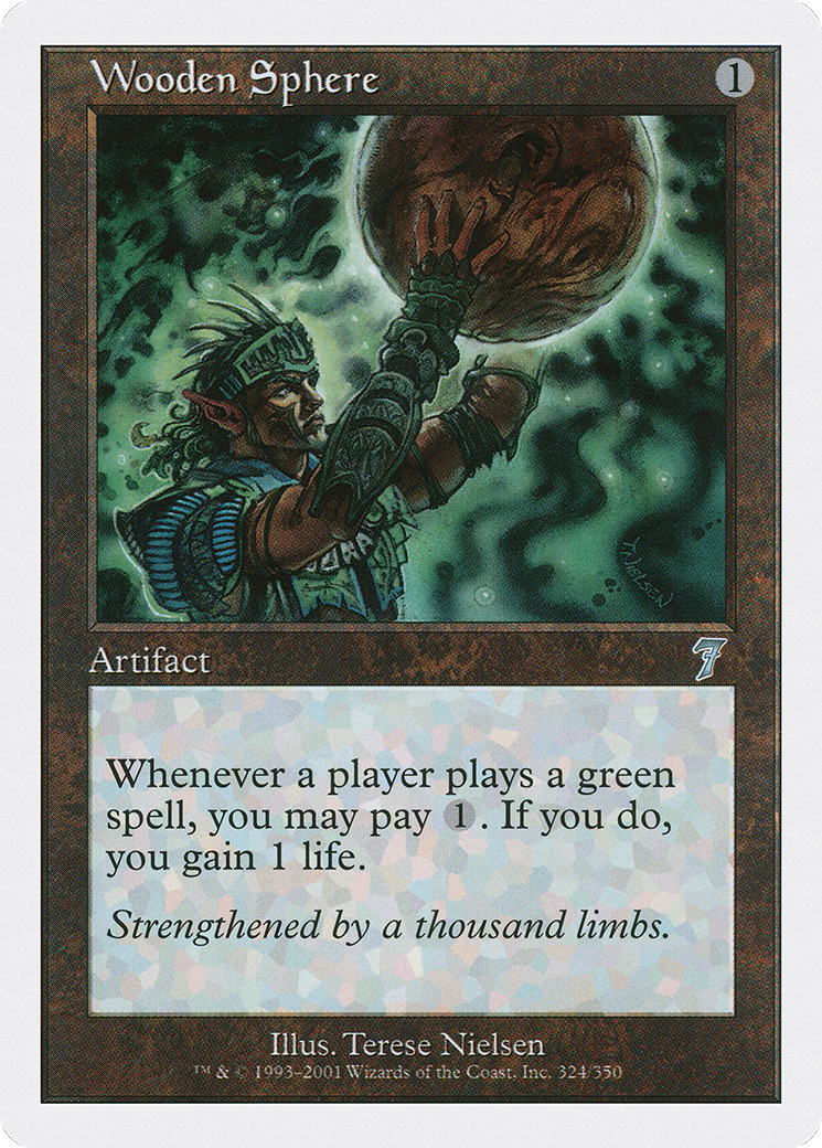 Wooden Sphere (7ED-324)