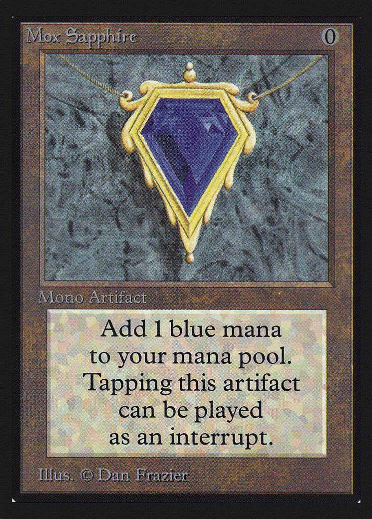 Mox Sapphire (CED-266)