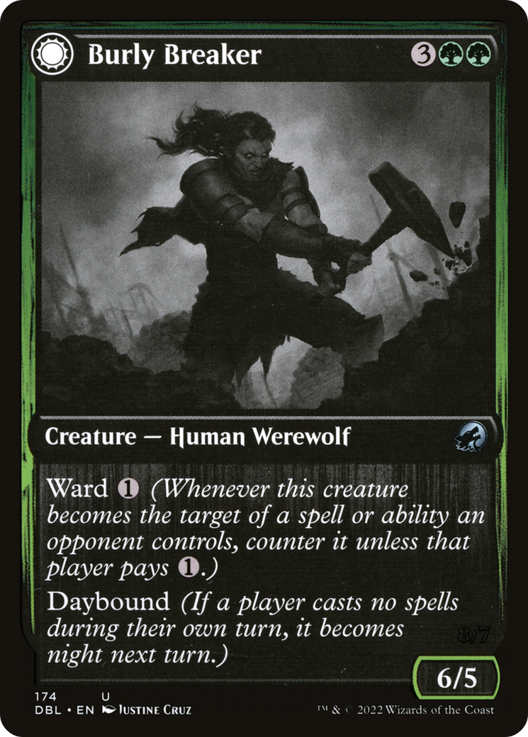Burly Breaker // Dire-Strain Demolisher (DBL-174)