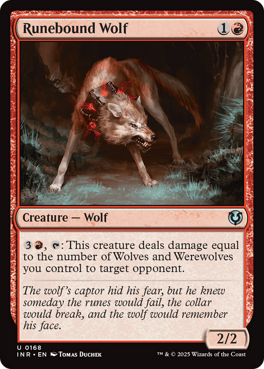 Runebound Wolf (INR-168)
