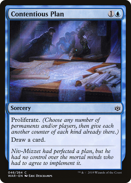 Contentious Plan (WAR-046) (Foil)
