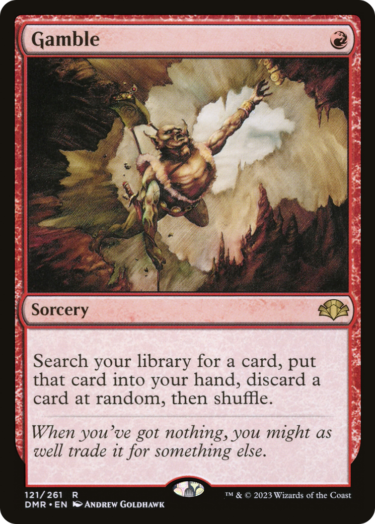 Gamble (DMR-121) (Foil)