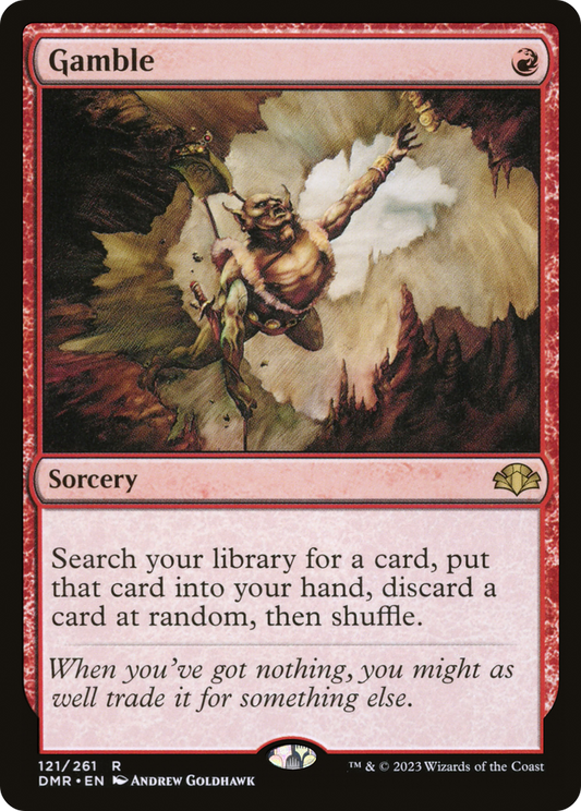 Gamble (DMR-121) (Foil)