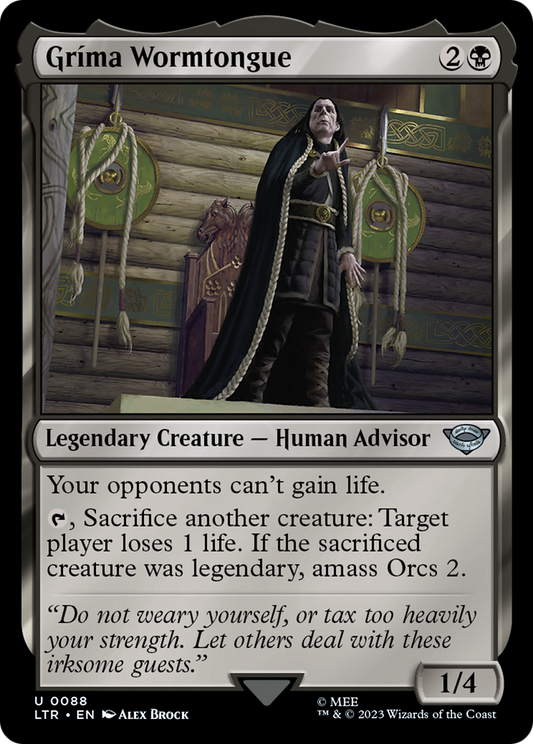 Gríma Wormtongue (LTR-088) (Foil)