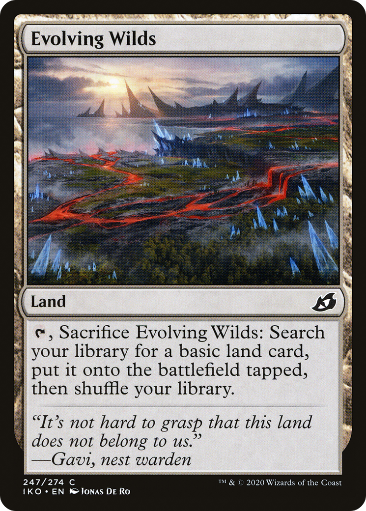 Evolving Wilds (IKO-247) (Foil)