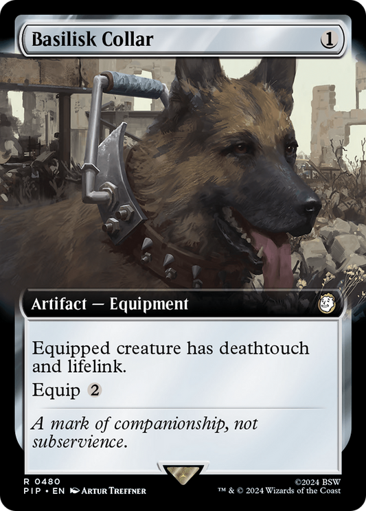 Basilisk Collar (PIP-480) (Extended Art) (Foil)