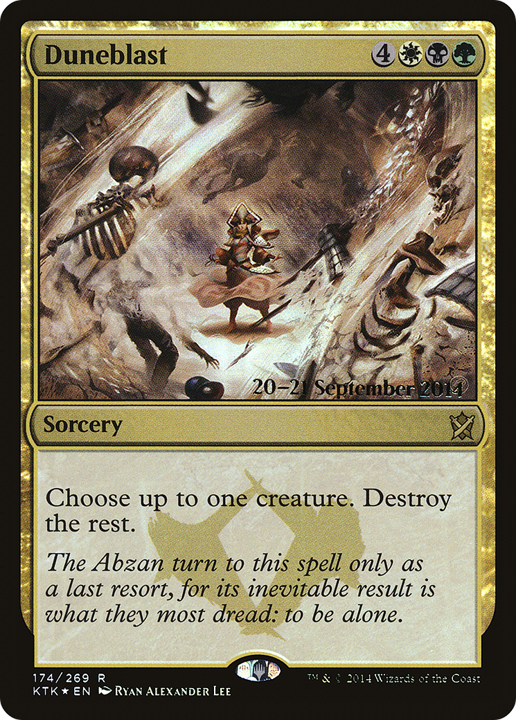 Duneblast (PRE-174S) (Foil)