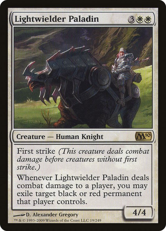 Lightwielder Paladin (M10-019) (Foil)