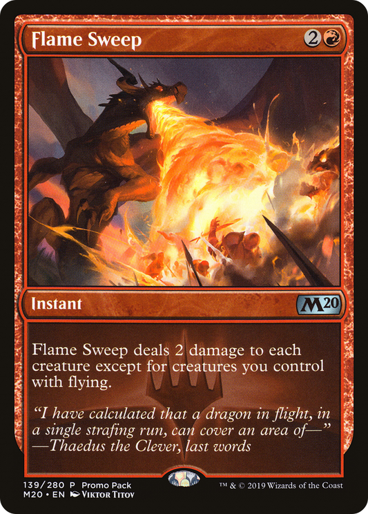 Flame Sweep (PPM20-139)