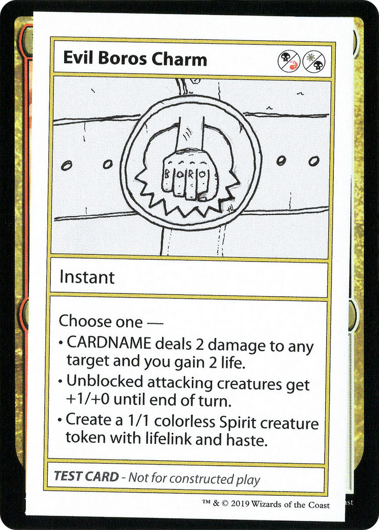 Evil Boros Charm (CMB1-090)