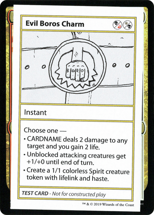 Evil Boros Charm (CMB1-090)