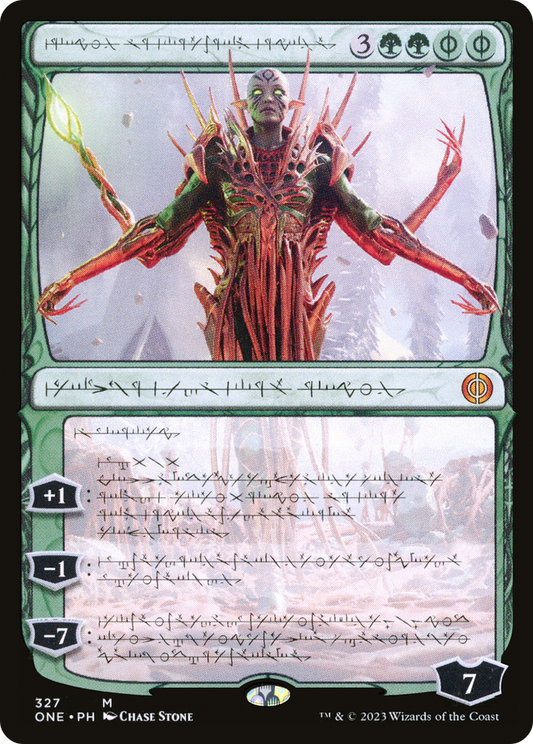 Nissa, Ascended Animist (ONE-327) (Showcase)