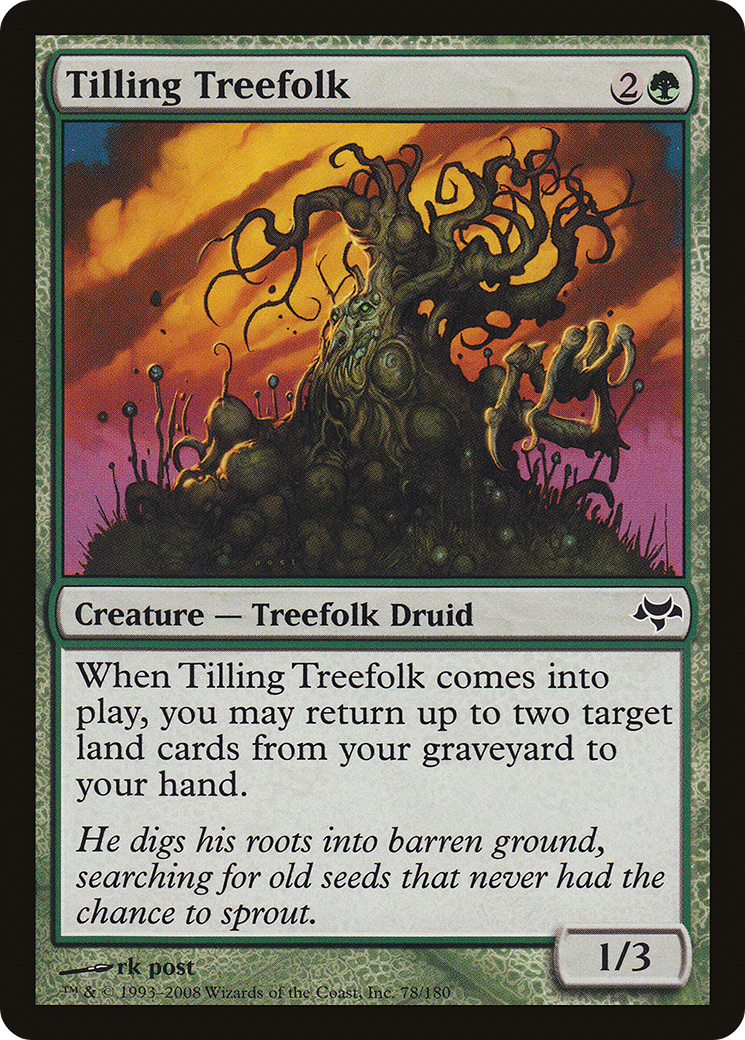 Tilling Treefolk (EVE-078) (Foil)