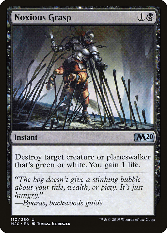 Noxious Grasp (M20-110) (Foil)